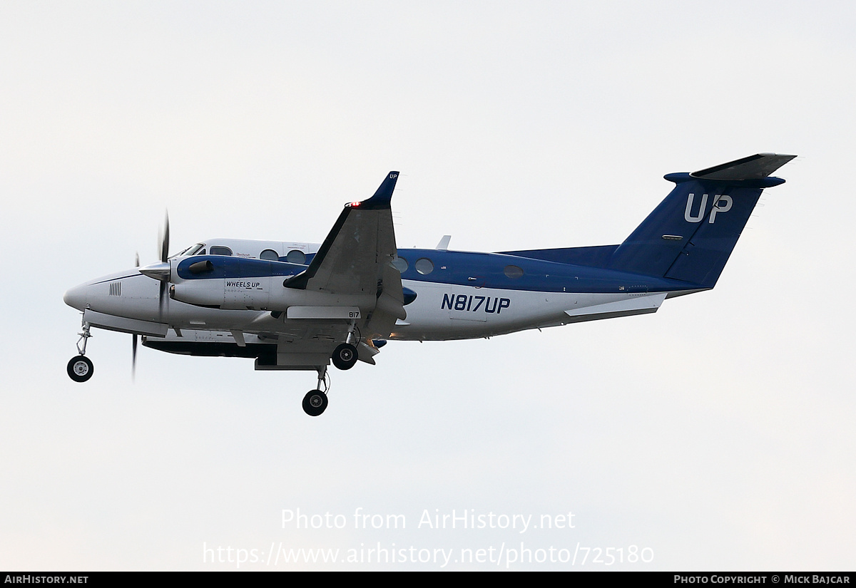 Aircraft Photo of N817UP | Beechcraft 350ER King Air (B300) | Wheels Up | AirHistory.net #725180