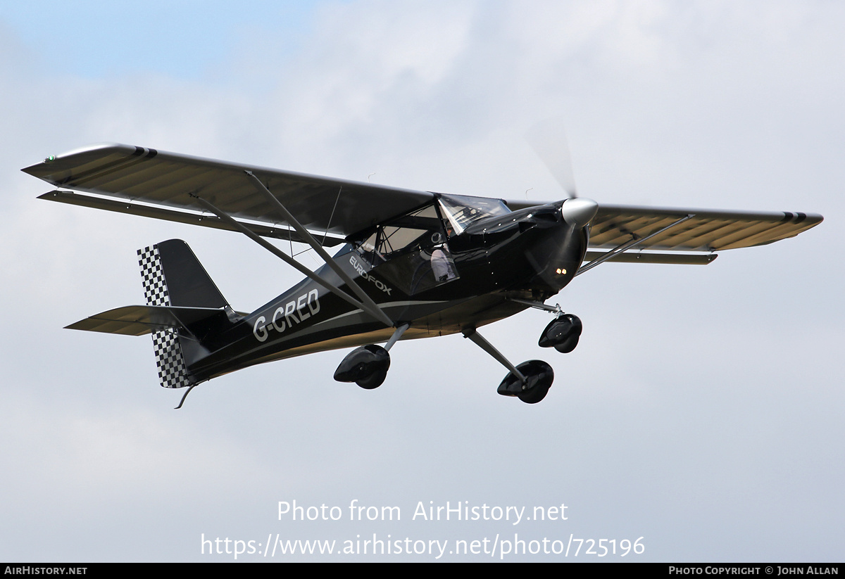 Aircraft Photo of G-CRED | Aeropro Eurofox 3K | AirHistory.net #725196