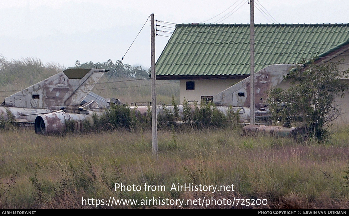 Aircraft Photo of 01 | Mikoyan-Gurevich MiG-21PFM | Laos - Air Force | AirHistory.net #725200