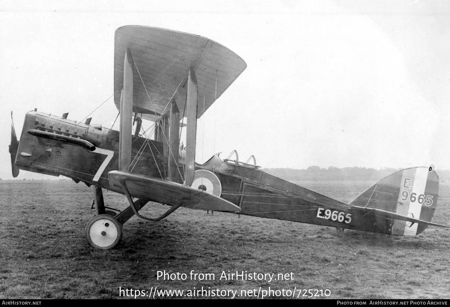 Aircraft Photo of E9665 | Airco DH-9A | UK - Air Force | AirHistory.net #725210