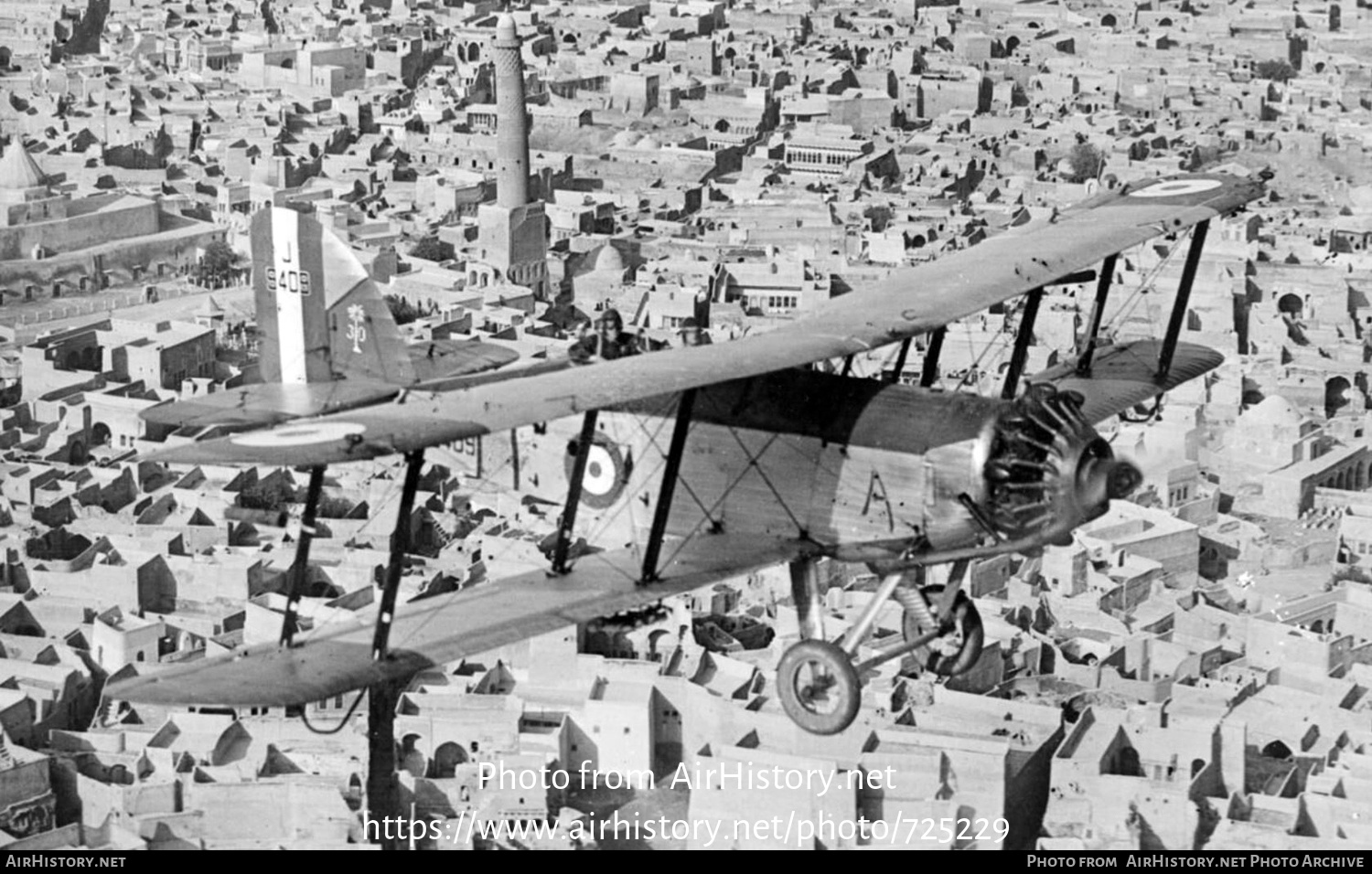 Aircraft Photo of J9409 | Westland Wapiti IIA | UK - Air Force | AirHistory.net #725229