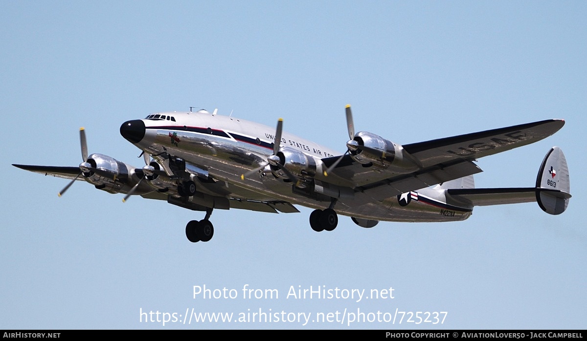 Aircraft Photo of N422NA / 8613 | Lockheed VC-121A Constellation | USA - Air Force | AirHistory.net #725237