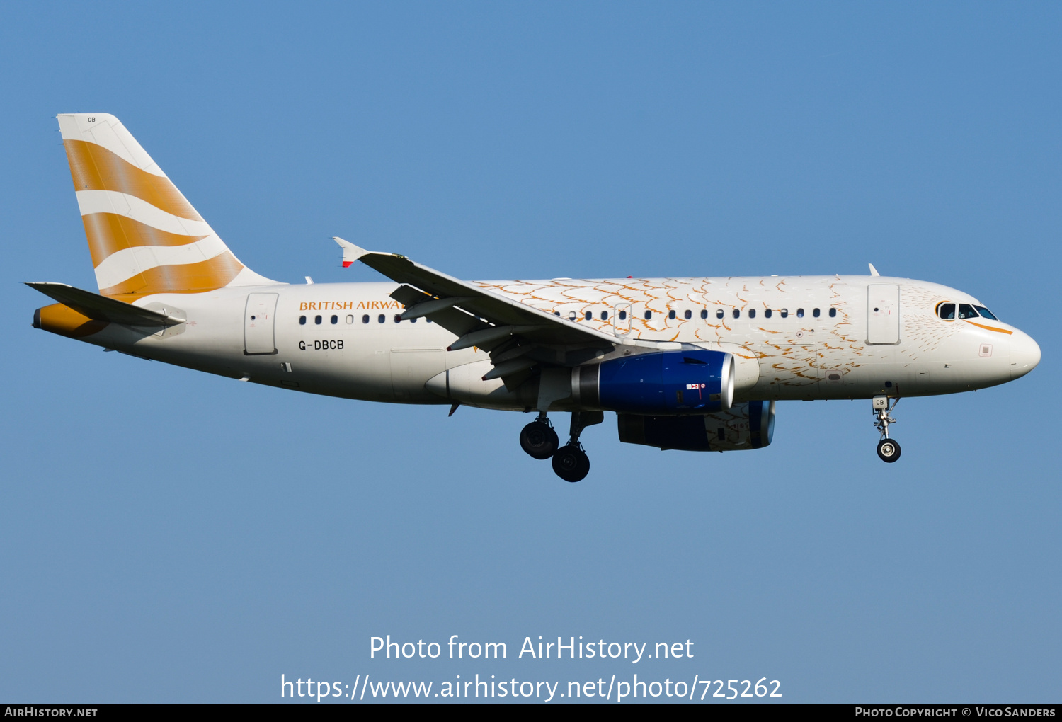 Aircraft Photo of G-DBCB | Airbus A319-131 | British Airways | AirHistory.net #725262