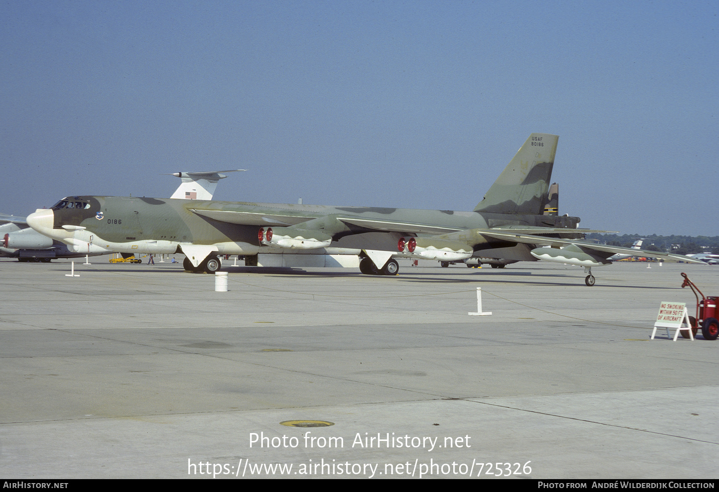 Aircraft Photo of 58-0186 / 80186 | Boeing B-52G Stratofortress | USA - Air Force | AirHistory.net #725326