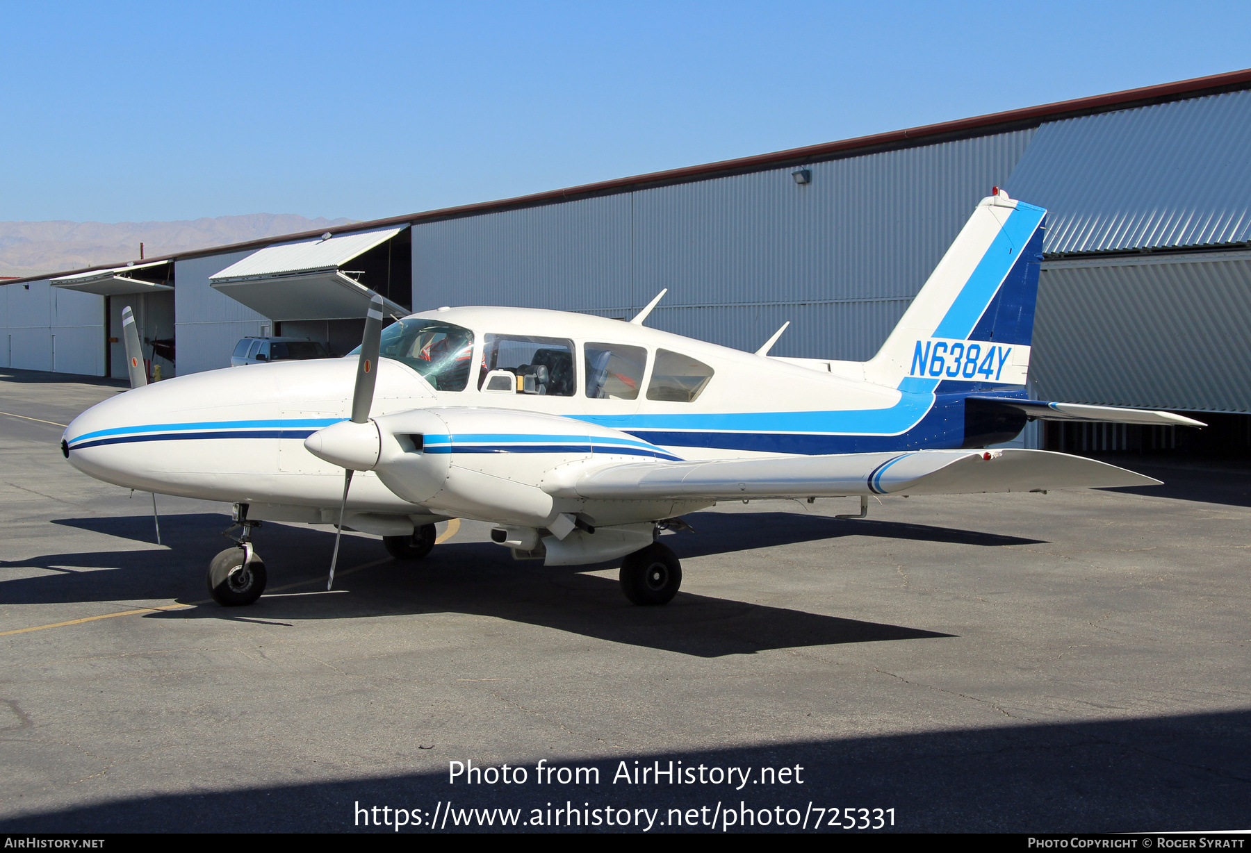 Aircraft Photo of N6384Y | Piper PA-23-250 Aztec C | AirHistory.net #725331