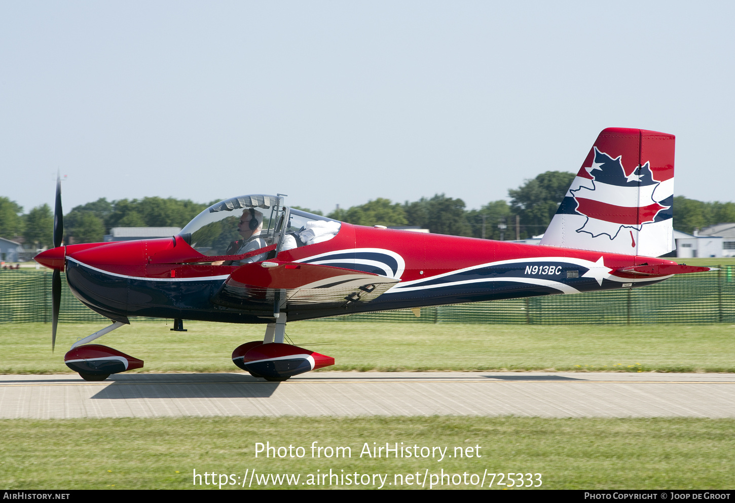 Aircraft Photo of N913BC | Van's RV-12 | AirHistory.net #725333