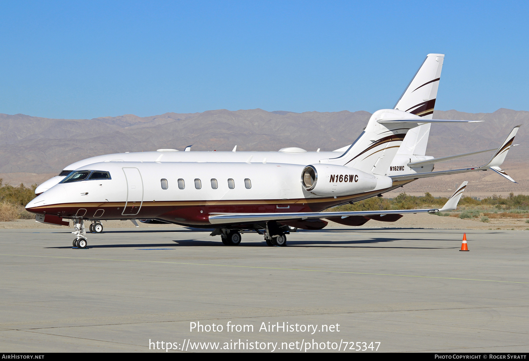 Aircraft Photo of N166WC | Bombardier Challenger 300 (BD-100-1A10) | AirHistory.net #725347