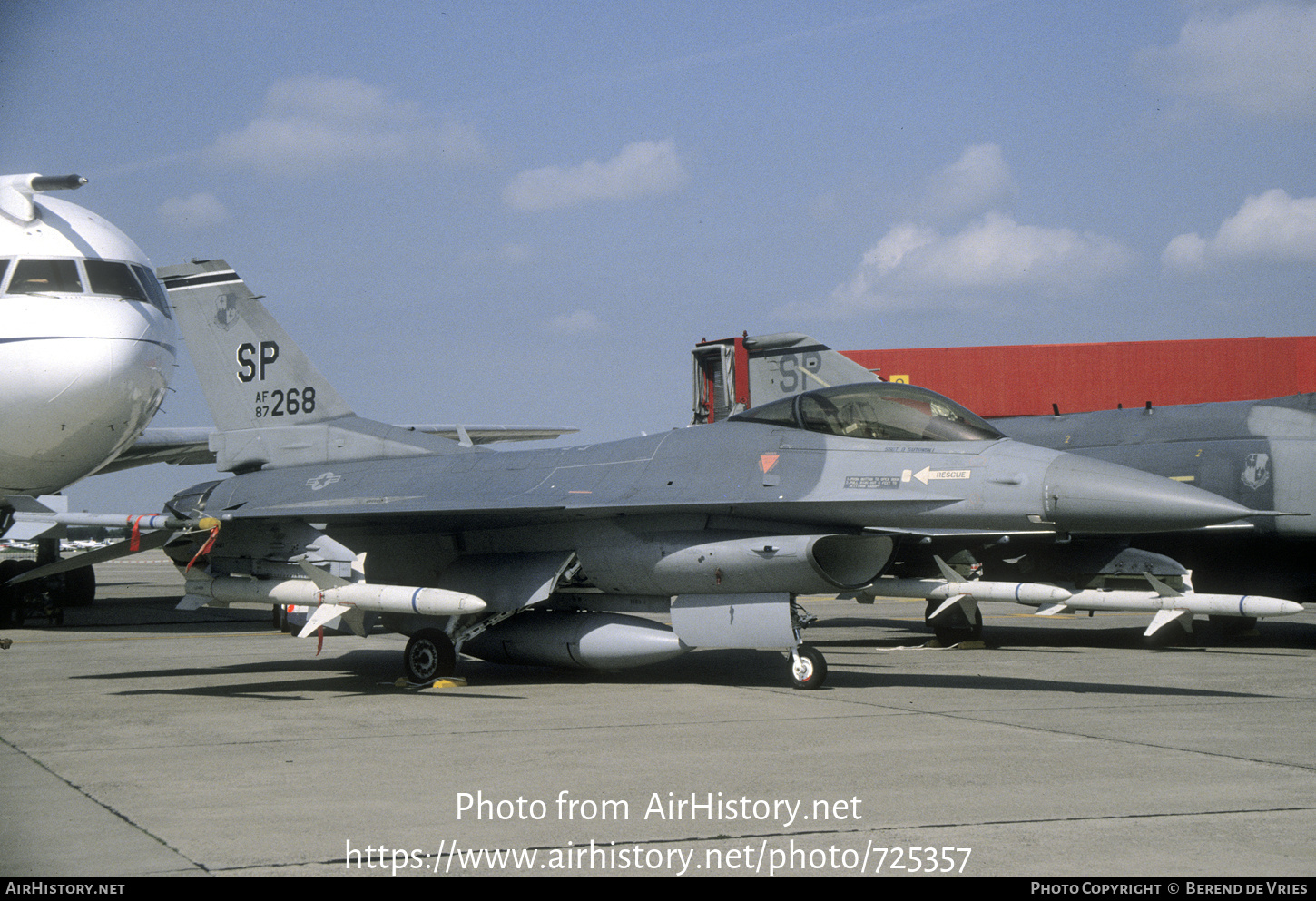 Aircraft Photo of 87-0268 / AF87-268 | General Dynamics F-16C Fighting Falcon | USA - Air Force | AirHistory.net #725357