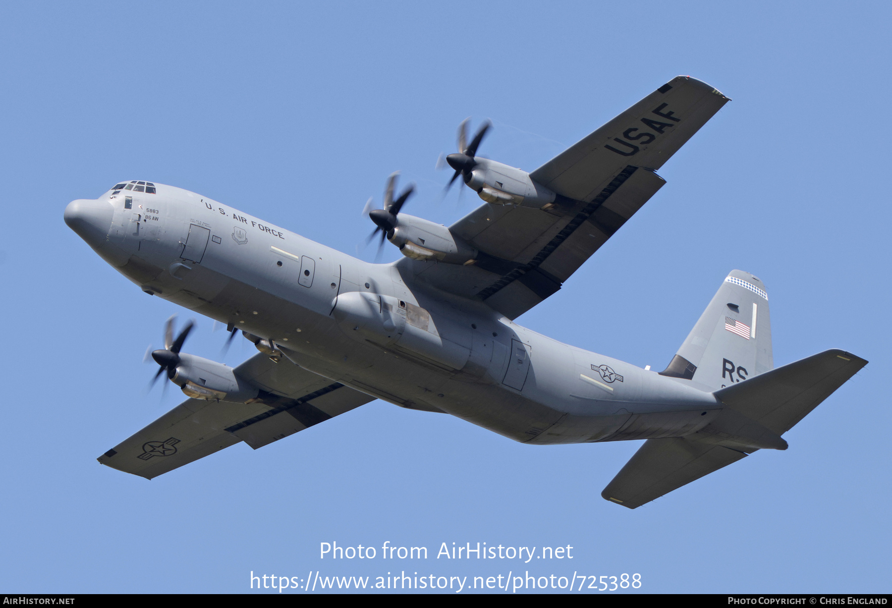 Aircraft Photo of 16-5883 / 65883 | Lockheed Martin C-130J-30 Hercules | USA - Air Force | AirHistory.net #725388