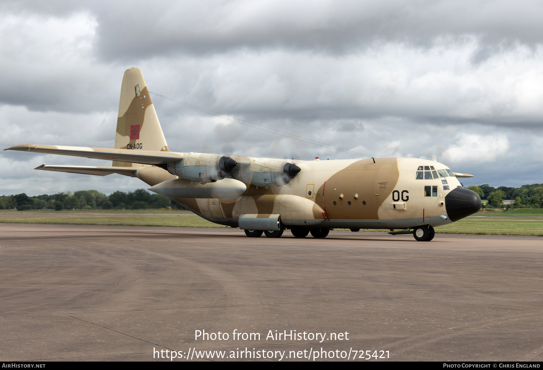 Aircraft Photo of CN-AOG | Lockheed C-130H Hercules | Morocco - Air Force | AirHistory.net #725421