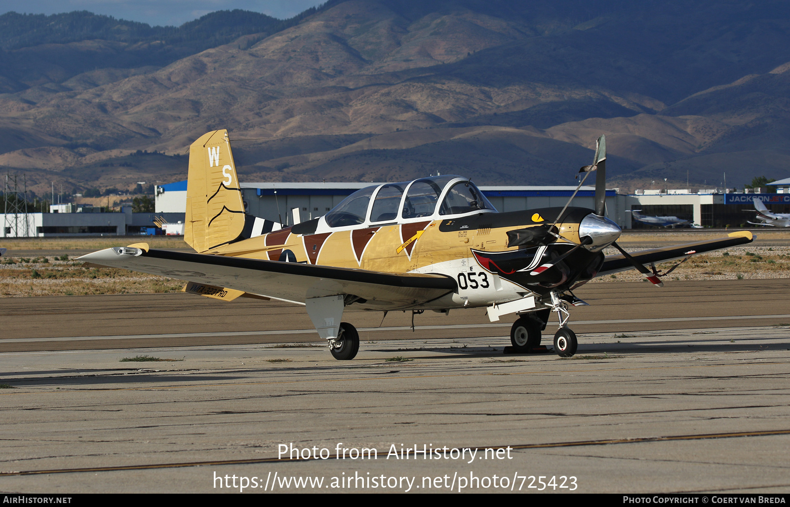 Aircraft Photo of 161053 | Beech T-34C Turbo Mentor | USA - Marines | AirHistory.net #725423