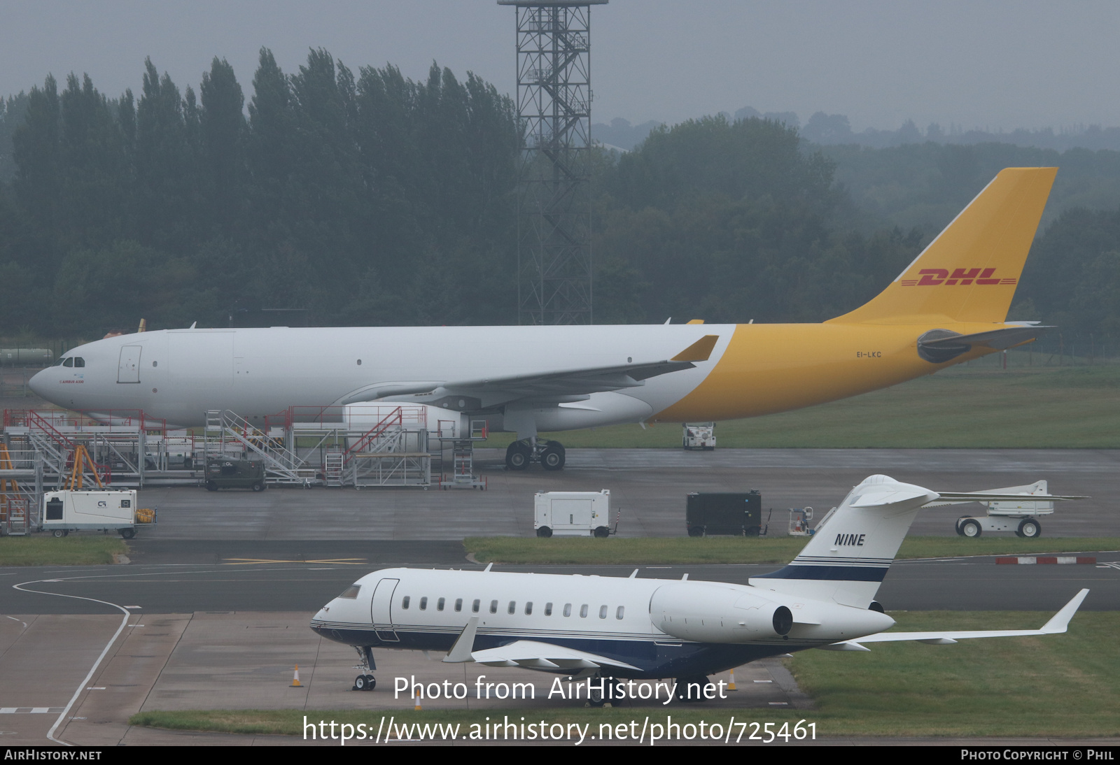 Aircraft Photo of EI-LKC | Airbus A330-243F | DHL International | AirHistory.net #725461