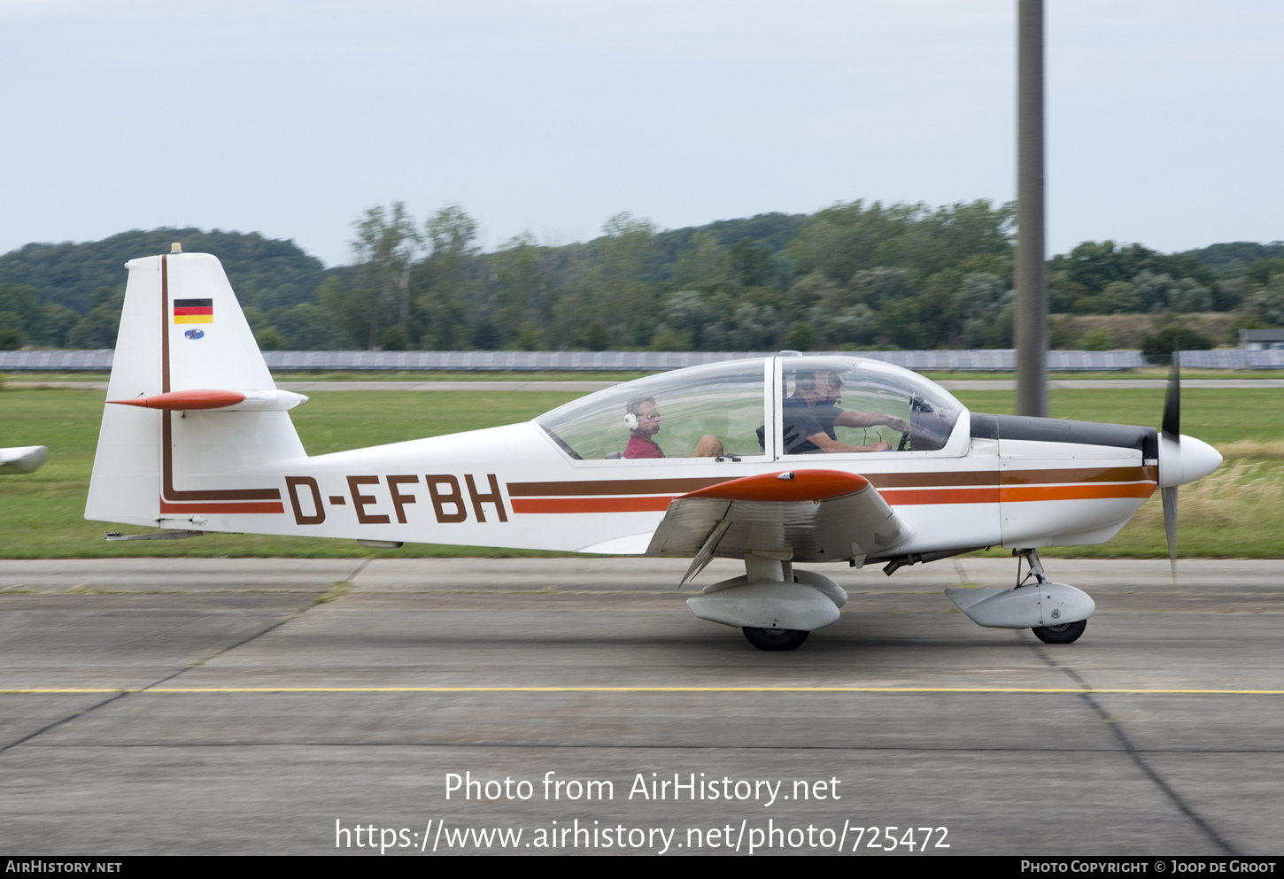 Aircraft Photo of D-EFBH | Sportavia-Pützer RS-180 Sportsman | AirHistory.net #725472