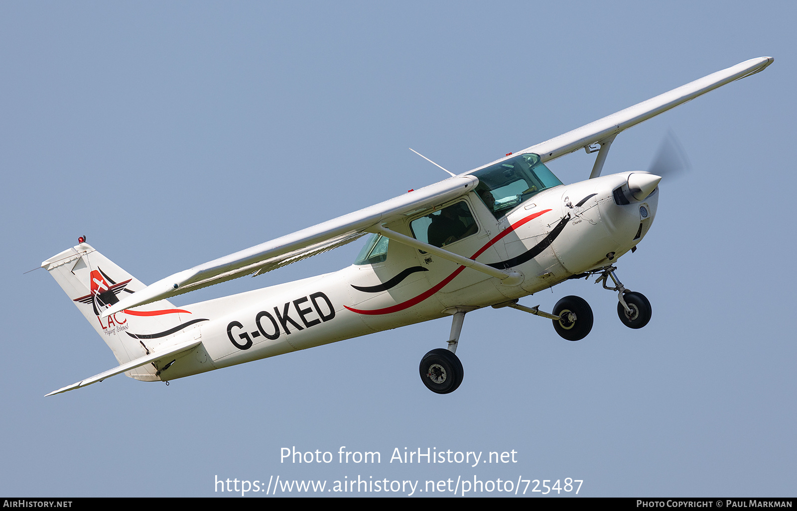 Aircraft Photo of G-OKED | Cessna 150L | LAC Flying School - Lancashire Aero Club | AirHistory.net #725487