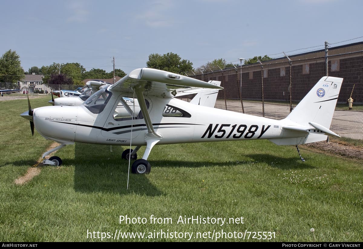 Aircraft Photo of N5198Y | Cessna 162 Skycatcher | EAA - Experimental Aircraft Association | AirHistory.net #725531