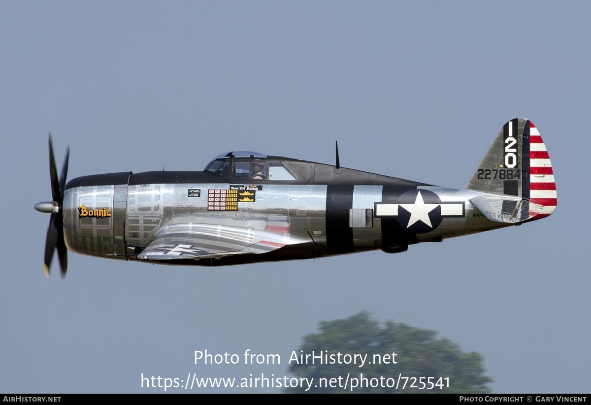 Aircraft Photo of N4747D / 227884 | Republic P-47D Thunderbolt | USA - Air Force | AirHistory.net #725541