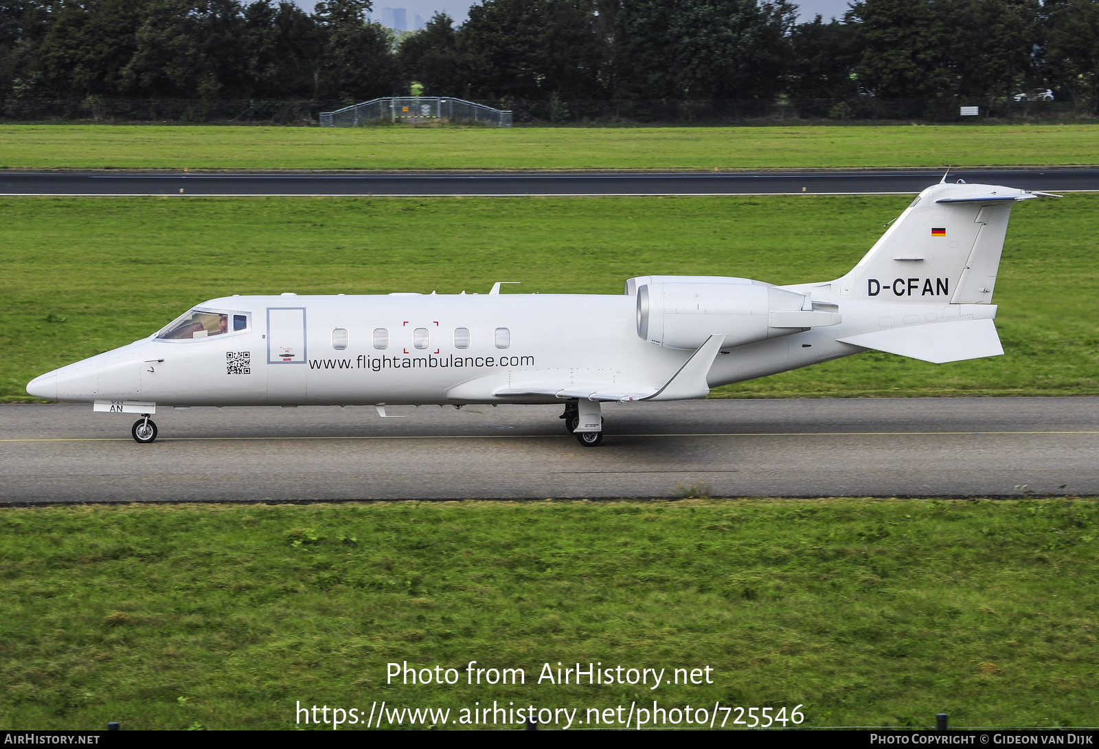 Aircraft Photo of D-CFAN | Learjet 60 | AirHistory.net #725546