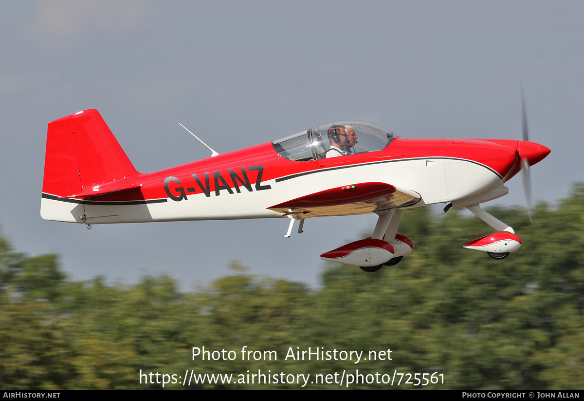 Aircraft Photo of G-VANZ | Van's RV-6A | AirHistory.net #725561