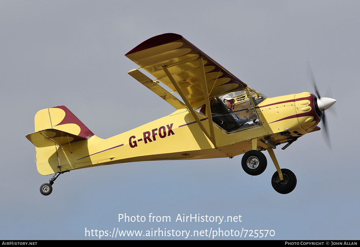 Aircraft Photo of G-RFOX | Denney Kitfox 3 | AirHistory.net #725570