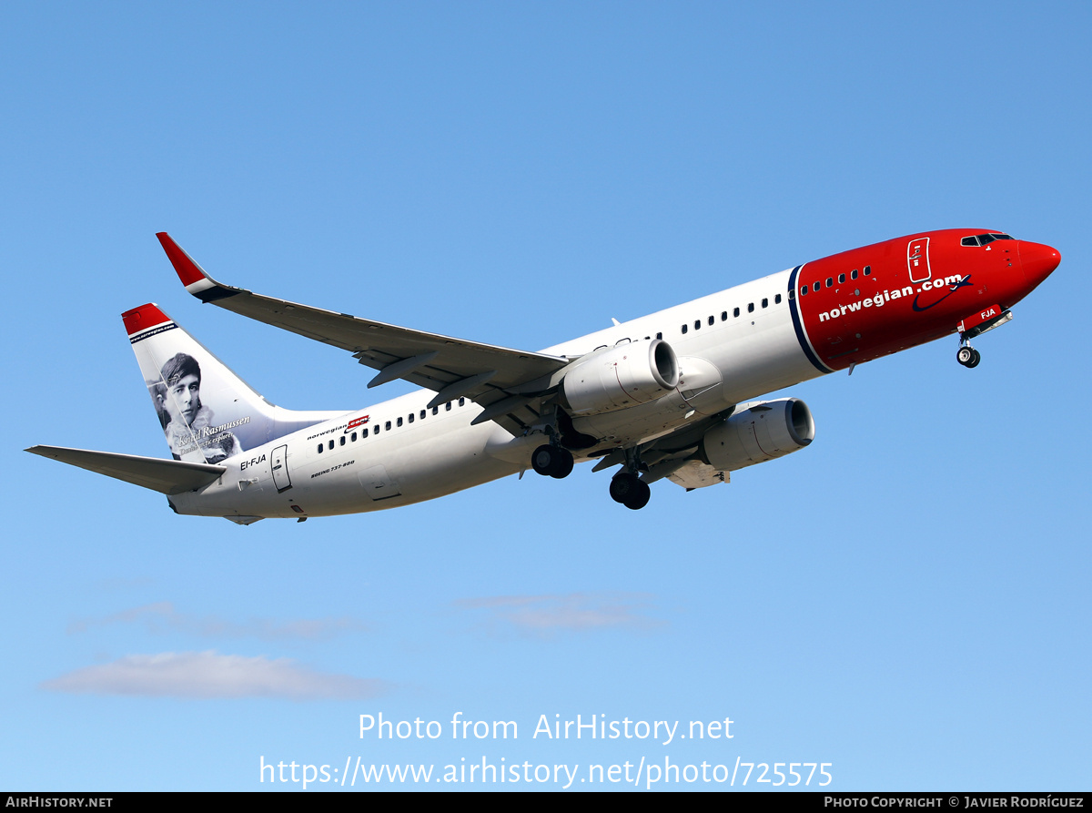 Aircraft Photo of EI-FJA | Boeing 737-8JP | Norwegian | AirHistory.net #725575