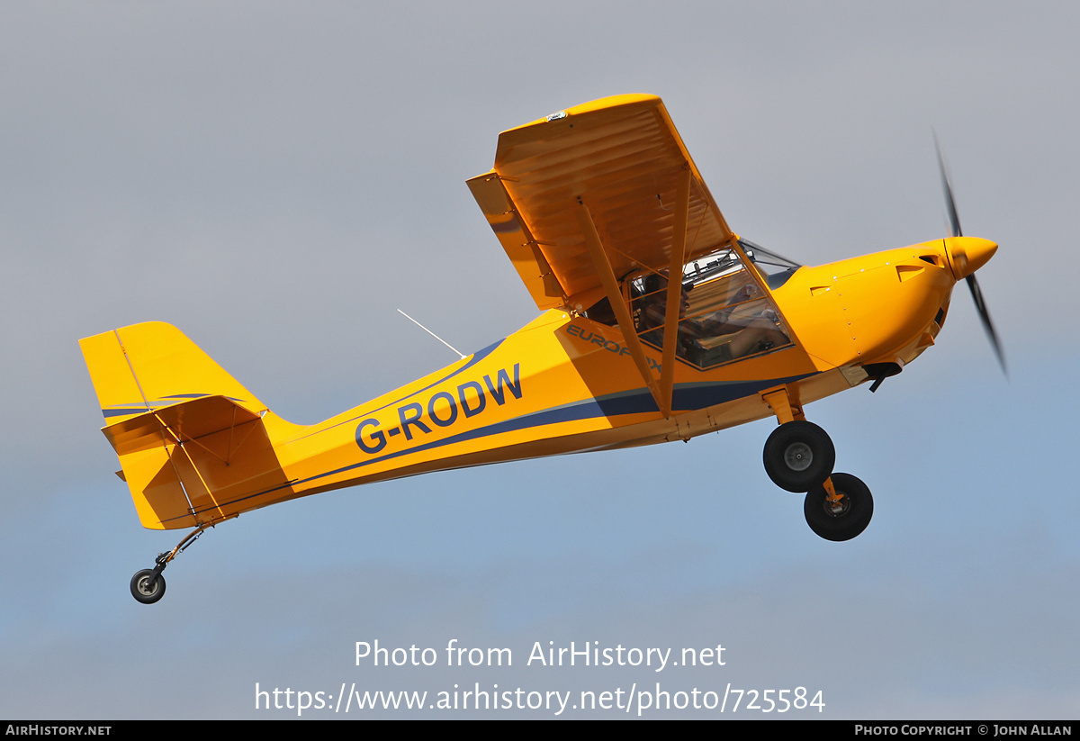 Aircraft Photo of G-RODW | Ascent Eurofox 2K | AirHistory.net #725584