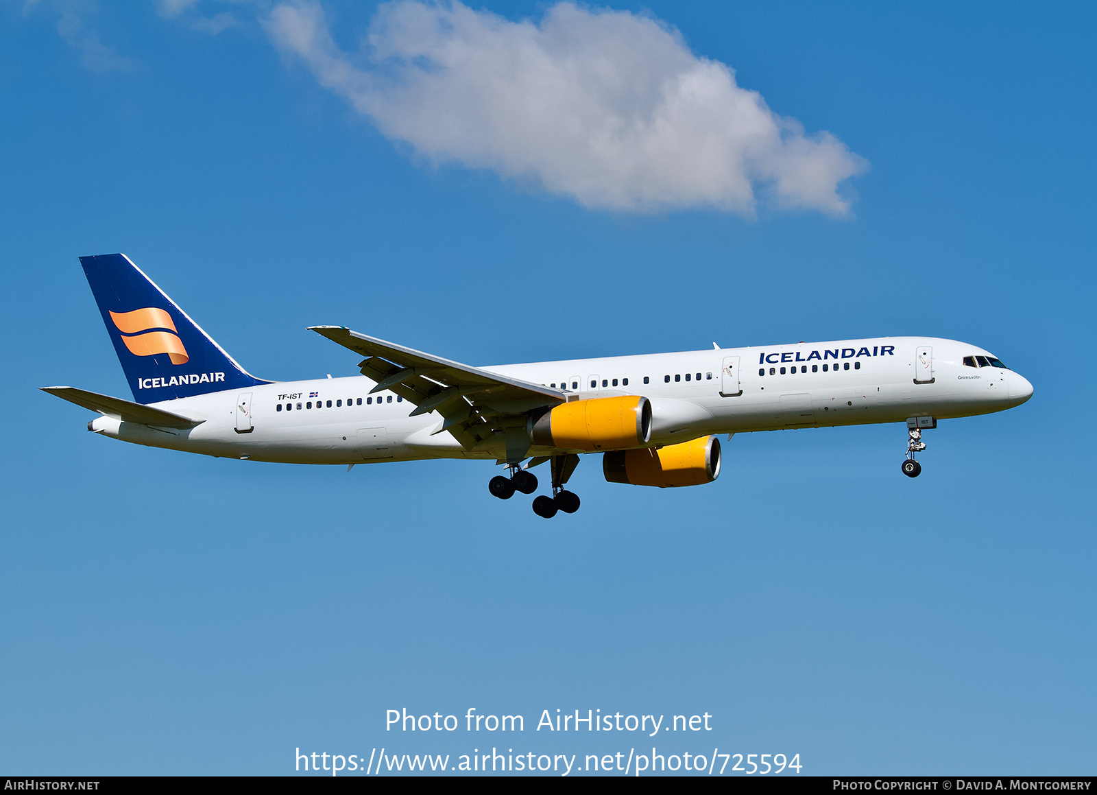 Aircraft Photo of TF-IST | Boeing 757-256 | Icelandair | AirHistory.net #725594