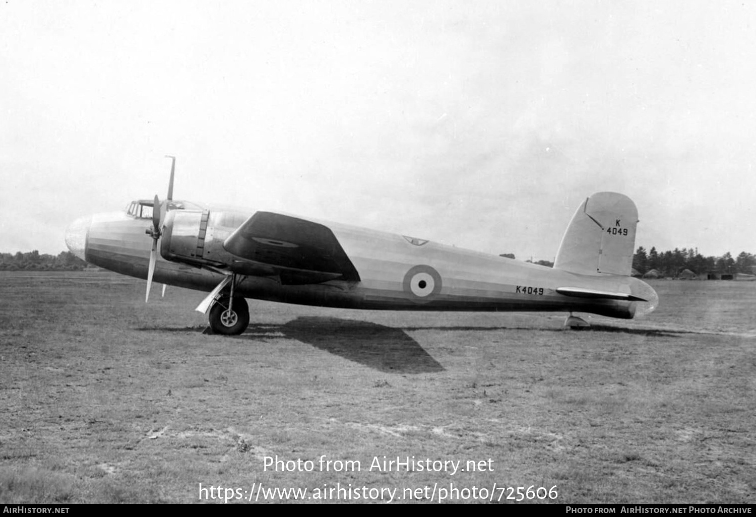 Aircraft Photo of K4049 | Vickers 271 Wellington | UK - Air Force | AirHistory.net #725606