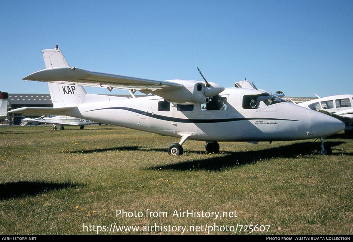 Aircraft Photo of ZK-KAP / KAP | Partenavia P-68C | AirHistory.net #725607