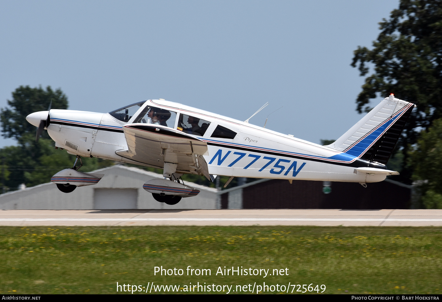 Aircraft Photo of N7775N | Piper PA-28-180 Cherokee | AirHistory.net #725649