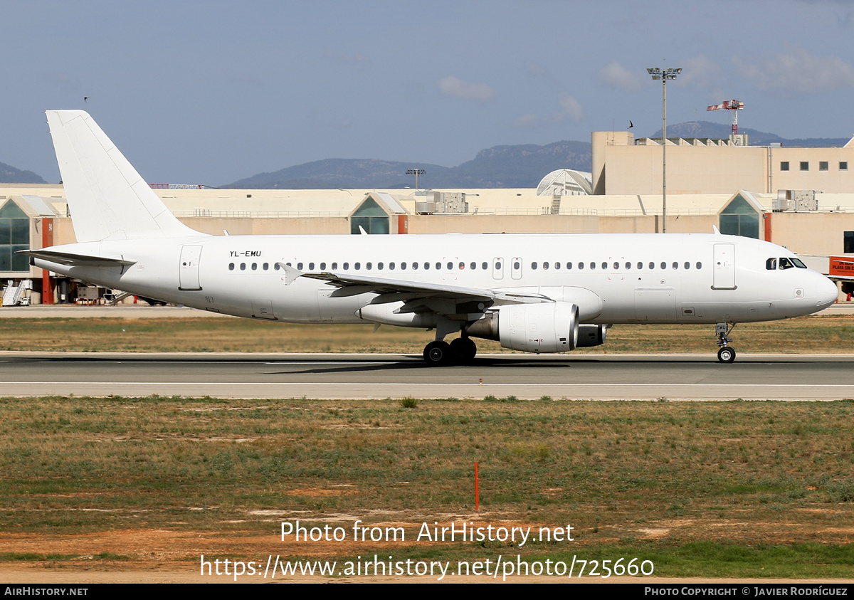 Aircraft Photo of YL-EMU | Airbus A320-214 | AirHistory.net #725660