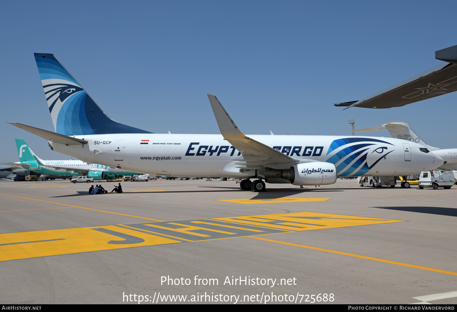 Aircraft Photo of SU-GCP | Boeing 737-866(SF) | EgyptAir Cargo | AirHistory.net #725688