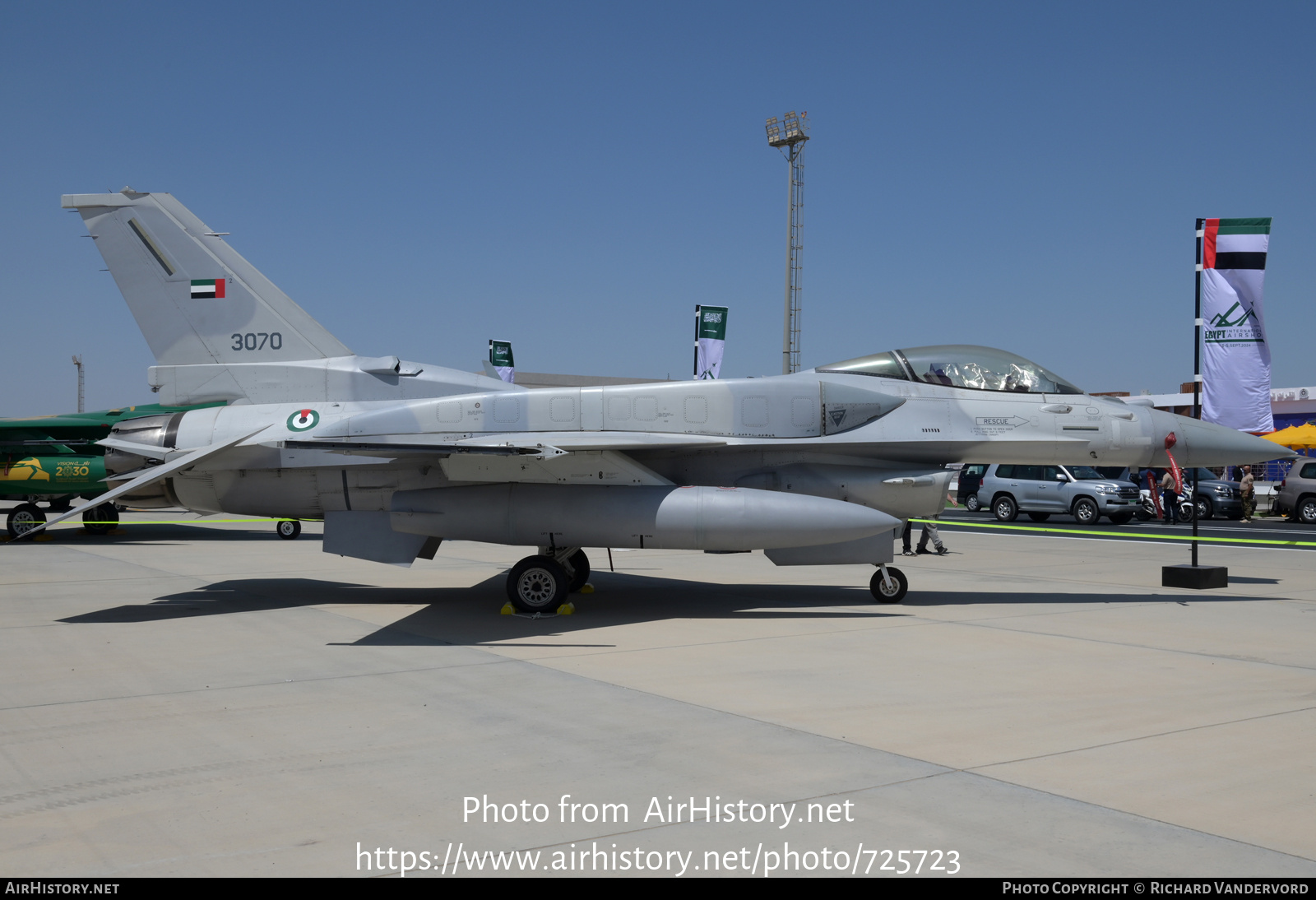 Aircraft Photo of 3070 | Lockheed Martin F-16E Desert Falcon | United Arab Emirates - Air Force | AirHistory.net #725723