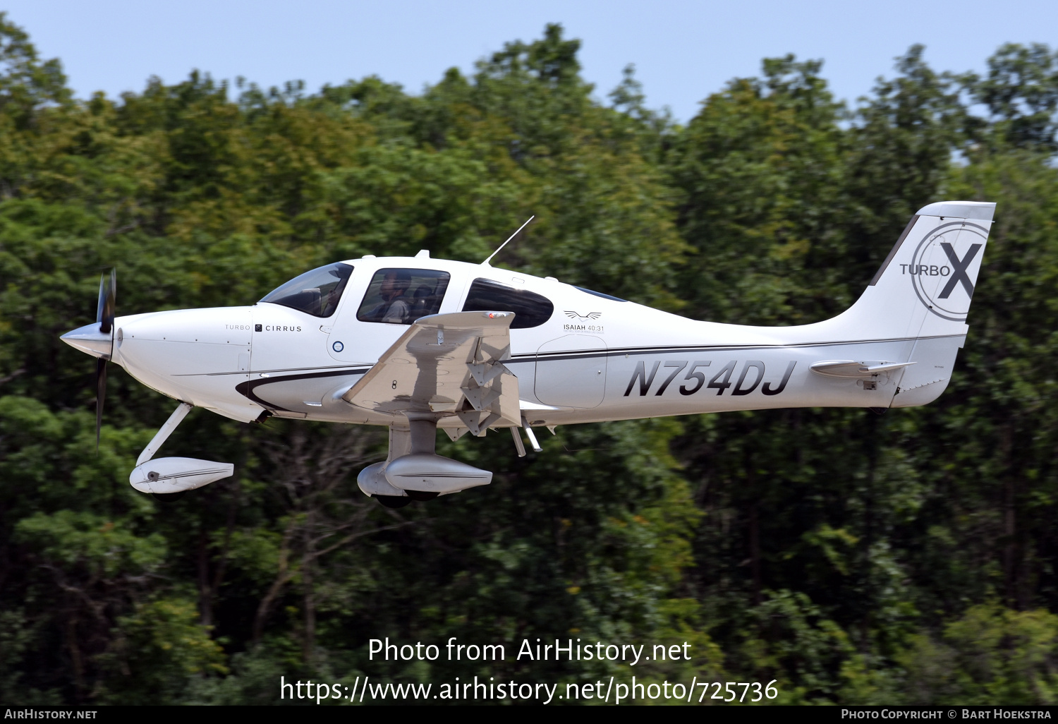 Aircraft Photo of N754DJ | Cirrus SR-22 G3-X Turbo | AirHistory.net #725736