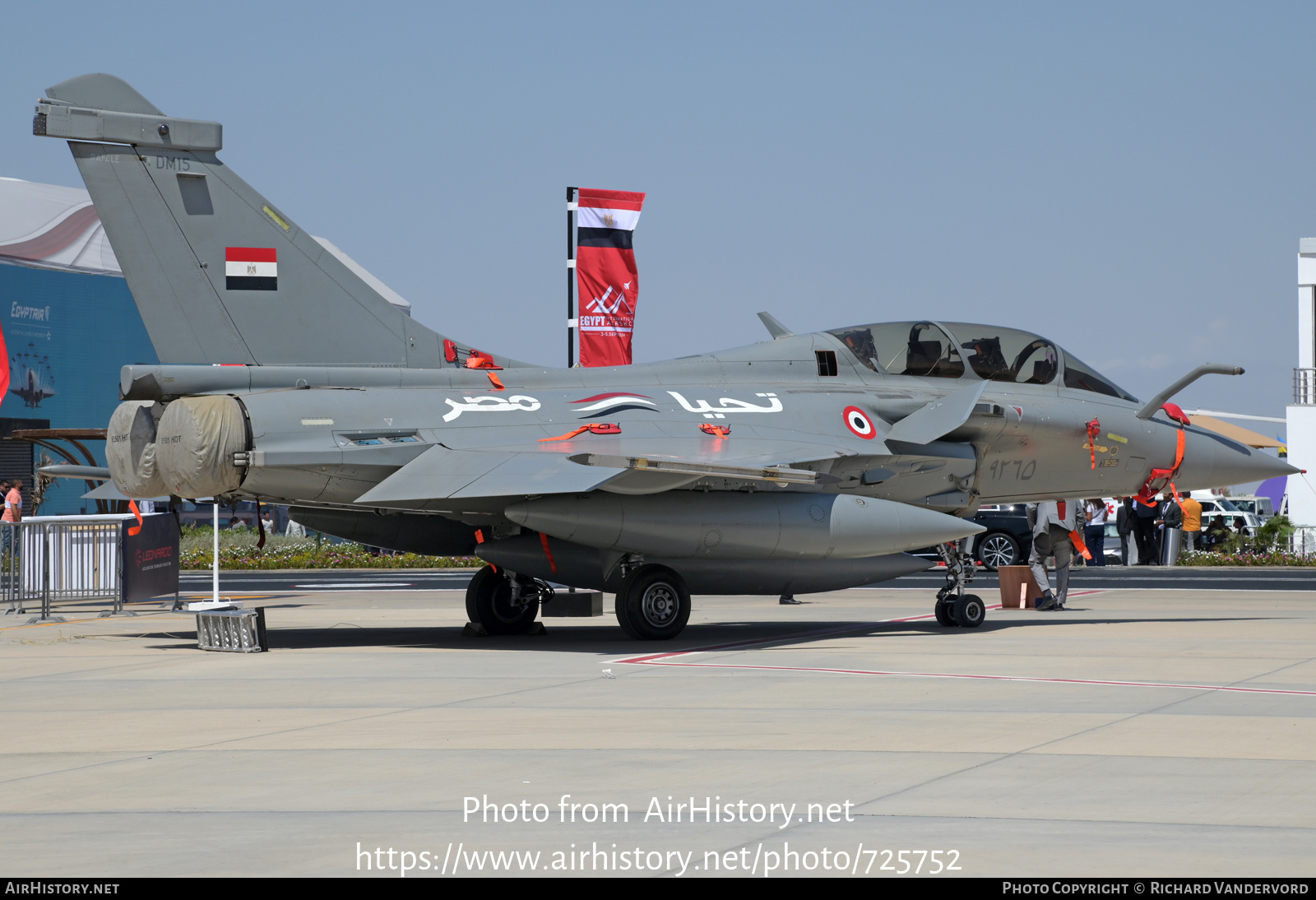 Aircraft Photo of 9265 / ٩٢٦٥ | Dassault Rafale DM | Egypt - Air Force | AirHistory.net #725752