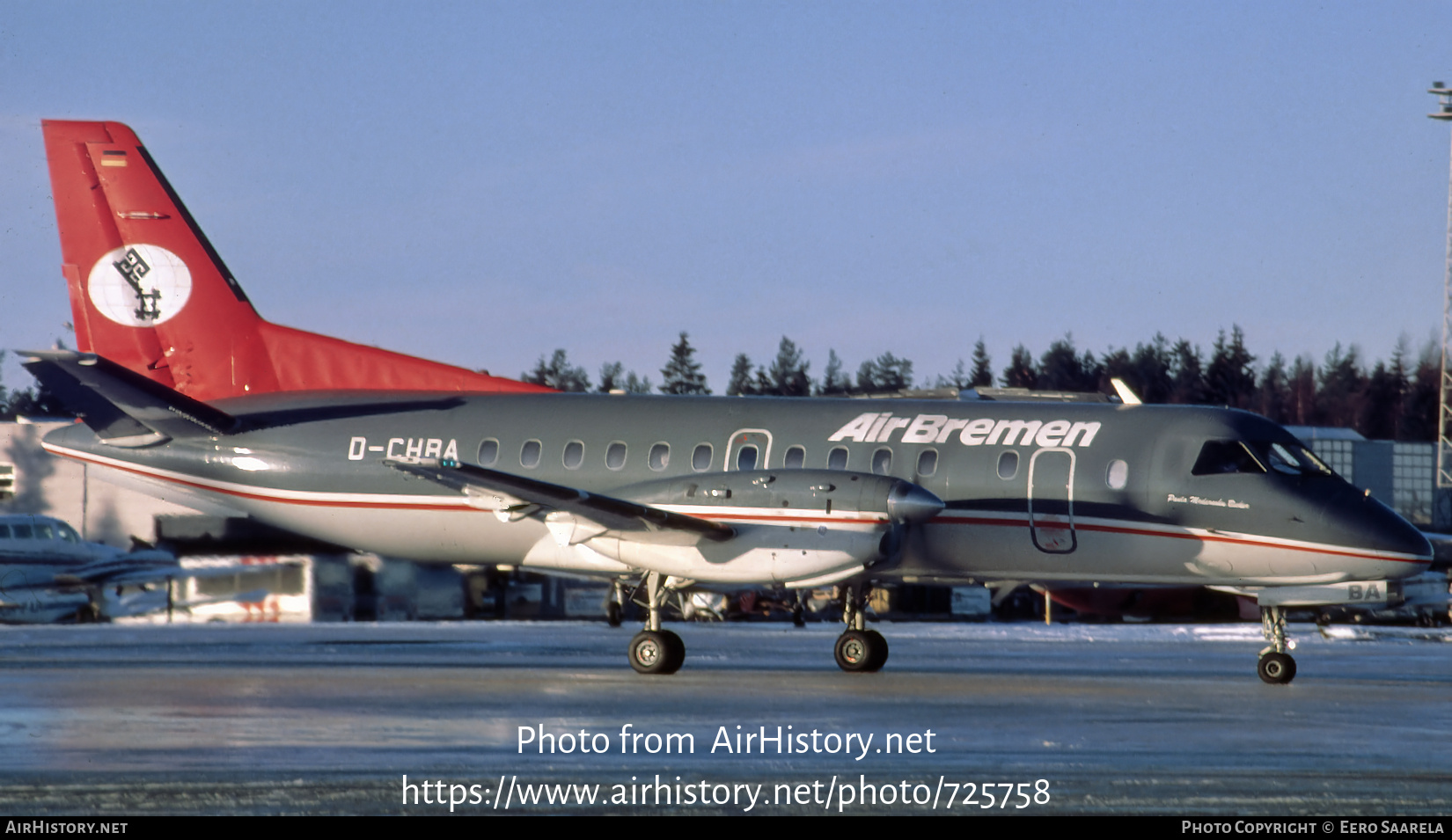 Aircraft Photo of D-CHBA | Saab 340A | Air Bremen | AirHistory.net #725758