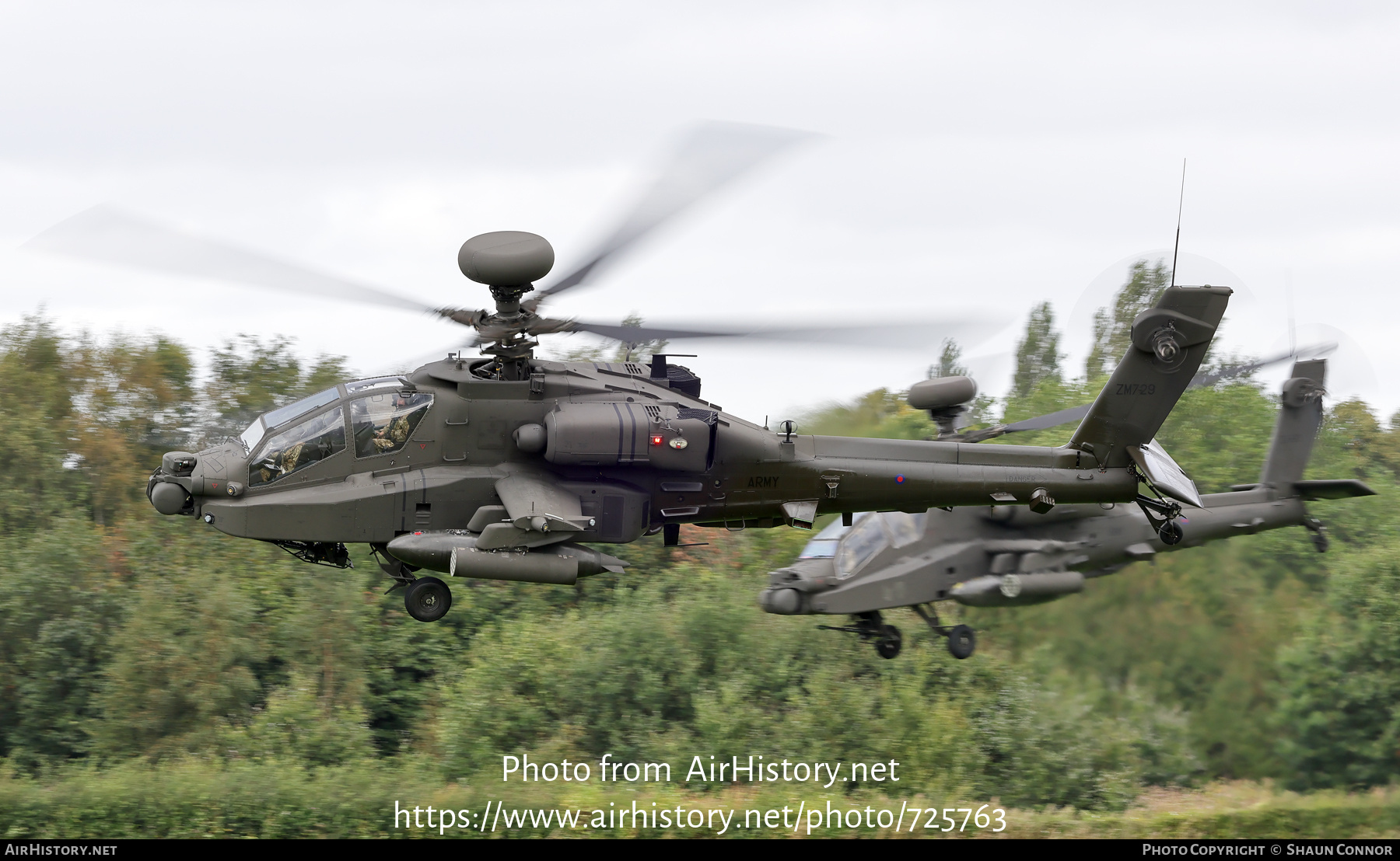 Aircraft Photo of ZM729 | Boeing AH-64E Apache Guardian | UK - Army | AirHistory.net #725763