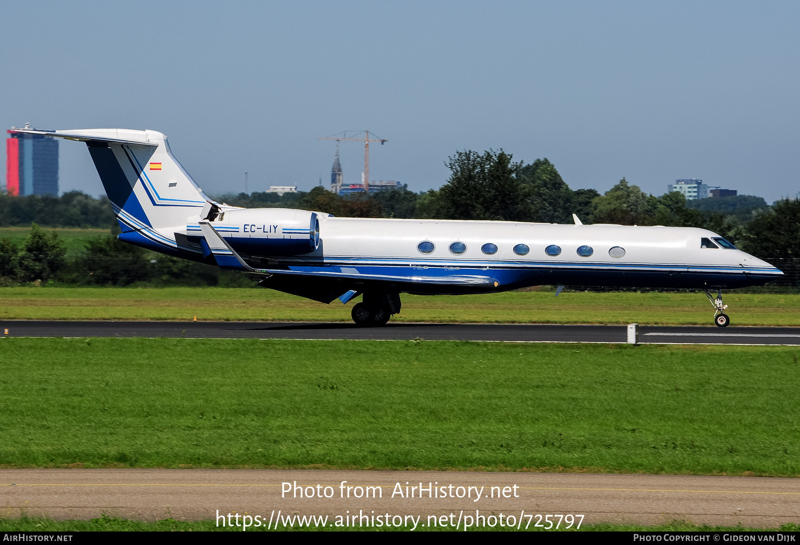 Aircraft Photo of EC-LIY | Gulfstream Aerospace G-V-SP Gulfstream G550 | AirHistory.net #725797