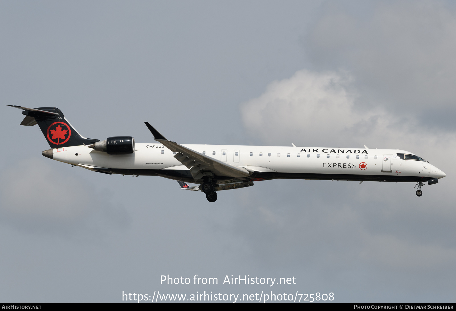 Aircraft Photo of C-FIJZ | Bombardier CRJ-900 (CL-600-2D24) | Air Canada Express | AirHistory.net #725808