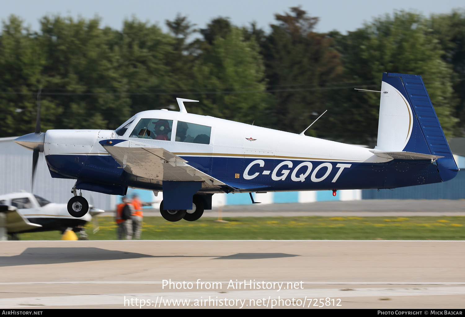 Aircraft Photo of C-GQOT | Mooney M-20C | AirHistory.net #725812