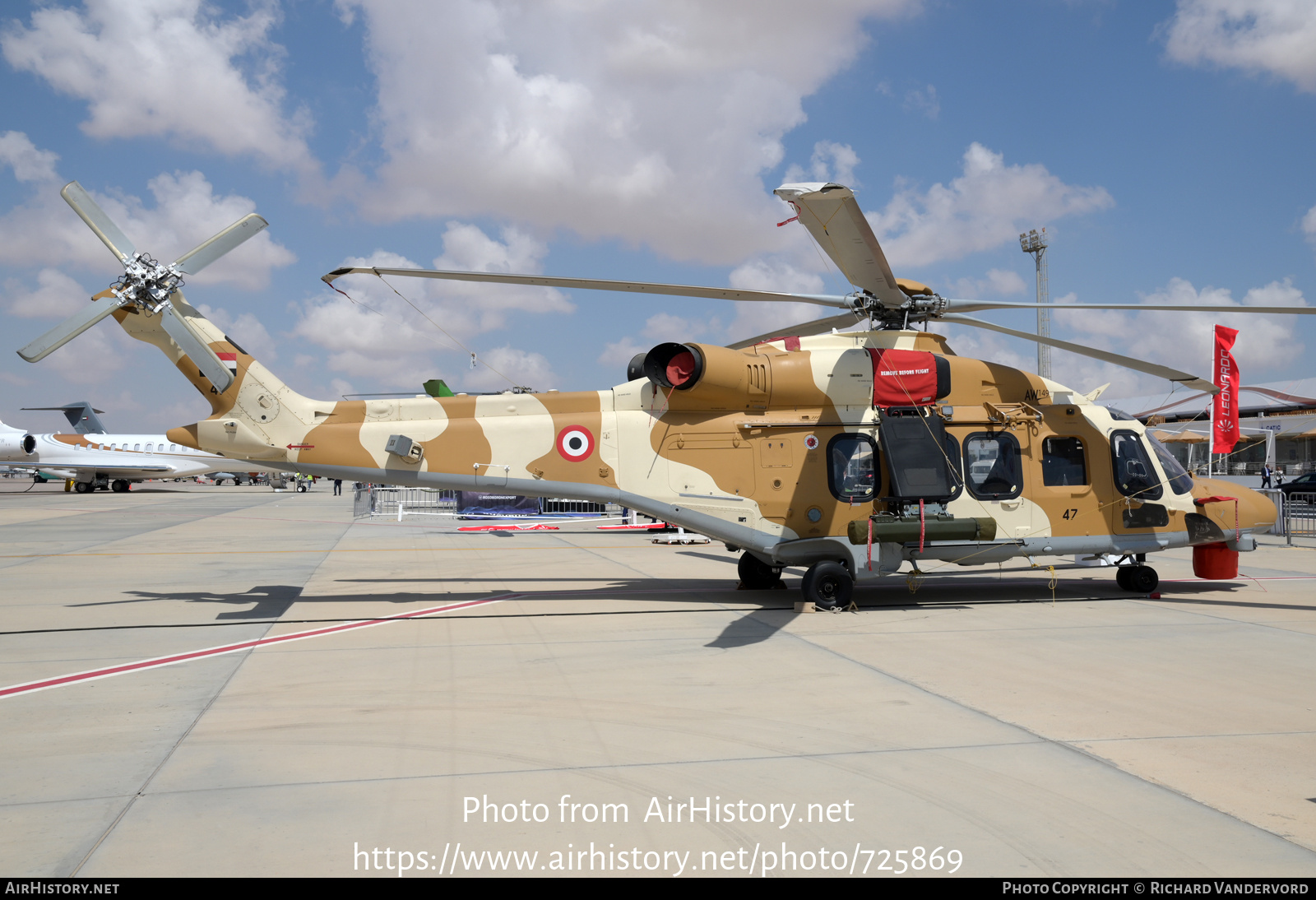 Aircraft Photo of 47 | AgustaWestland AW-149 | Egypt - Air Force | AirHistory.net #725869