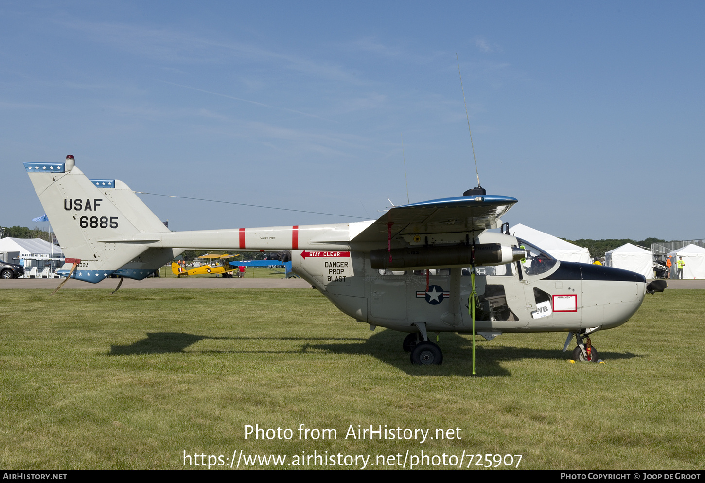 Aircraft Photo of N802A / 68-6885 | Cessna O-2A Super Skymaster | USA - Air Force | AirHistory.net #725907