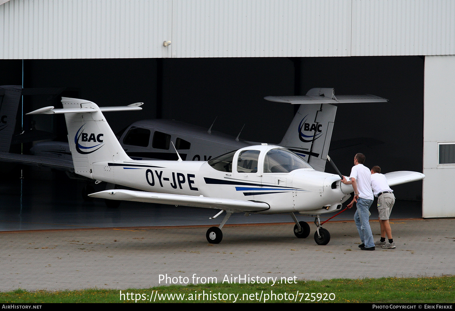 Aircraft Photo of OY-JPE | Piper PA-38-112 Tomahawk | BAC - Billund Air Center | AirHistory.net #725920