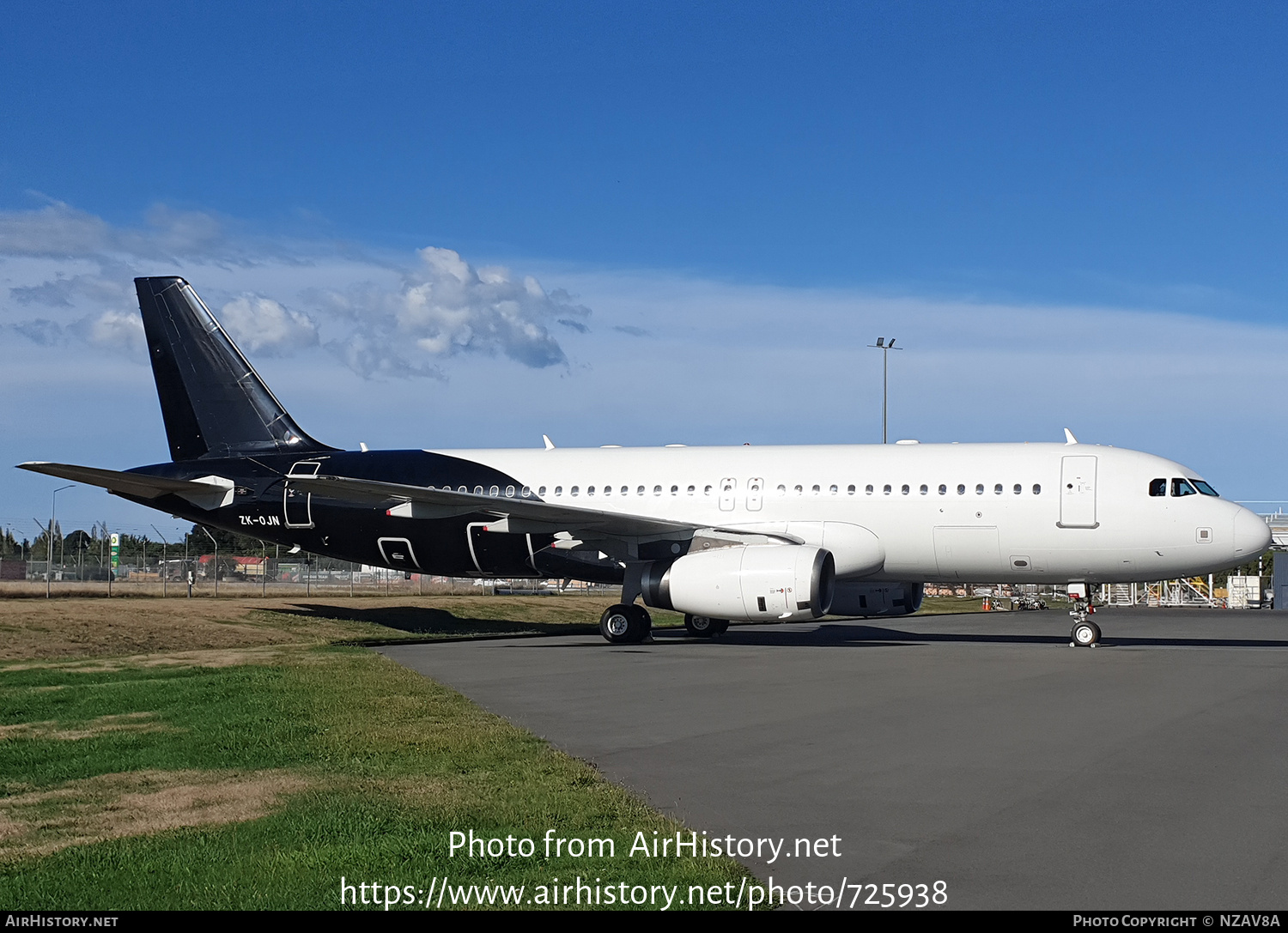 Aircraft Photo of ZK-OJN | Airbus A320-232 | AirHistory.net #725938