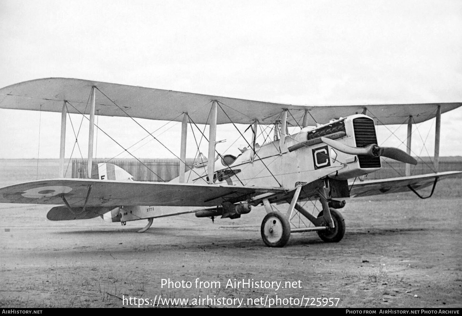 Aircraft Photo of F2772 | Airco DH-9A | UK - Air Force | AirHistory.net #725957