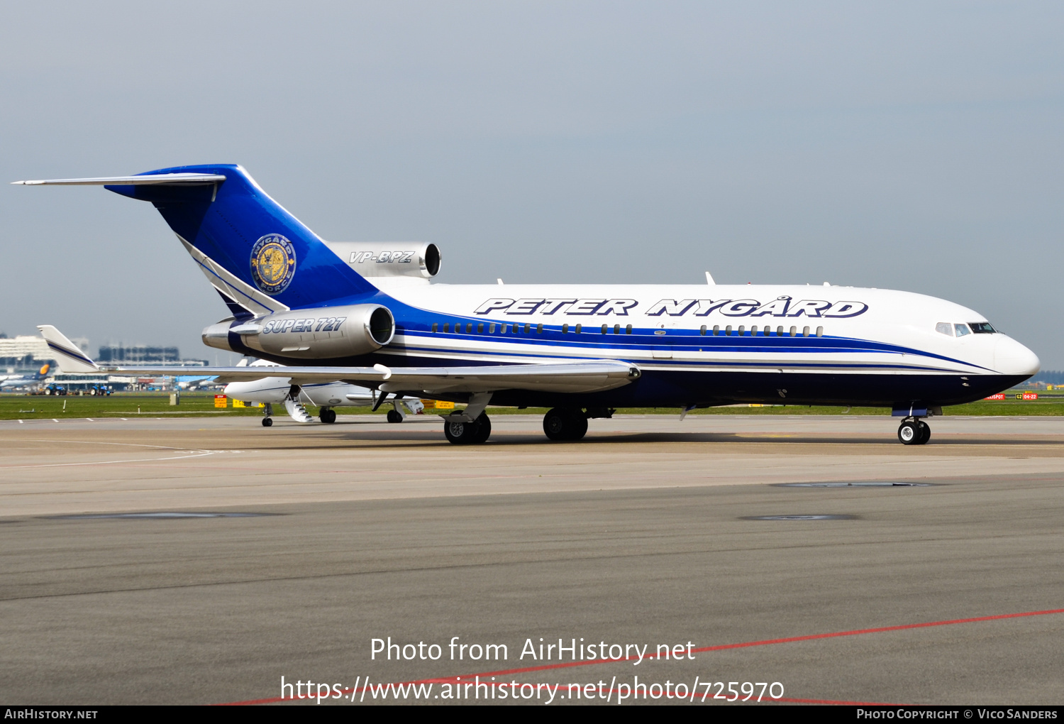 Aircraft Photo of VP-BPZ | Boeing 727-17(RE) Super 27 | Peter Nygård | AirHistory.net #725970