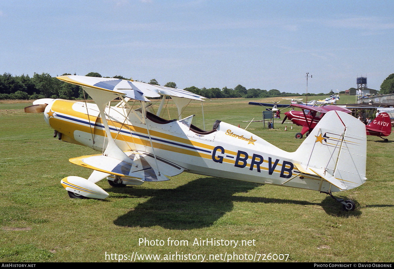 Aircraft Photo of G-BRVB | Stolp SA-300 Starduster Too | AirHistory.net #726007