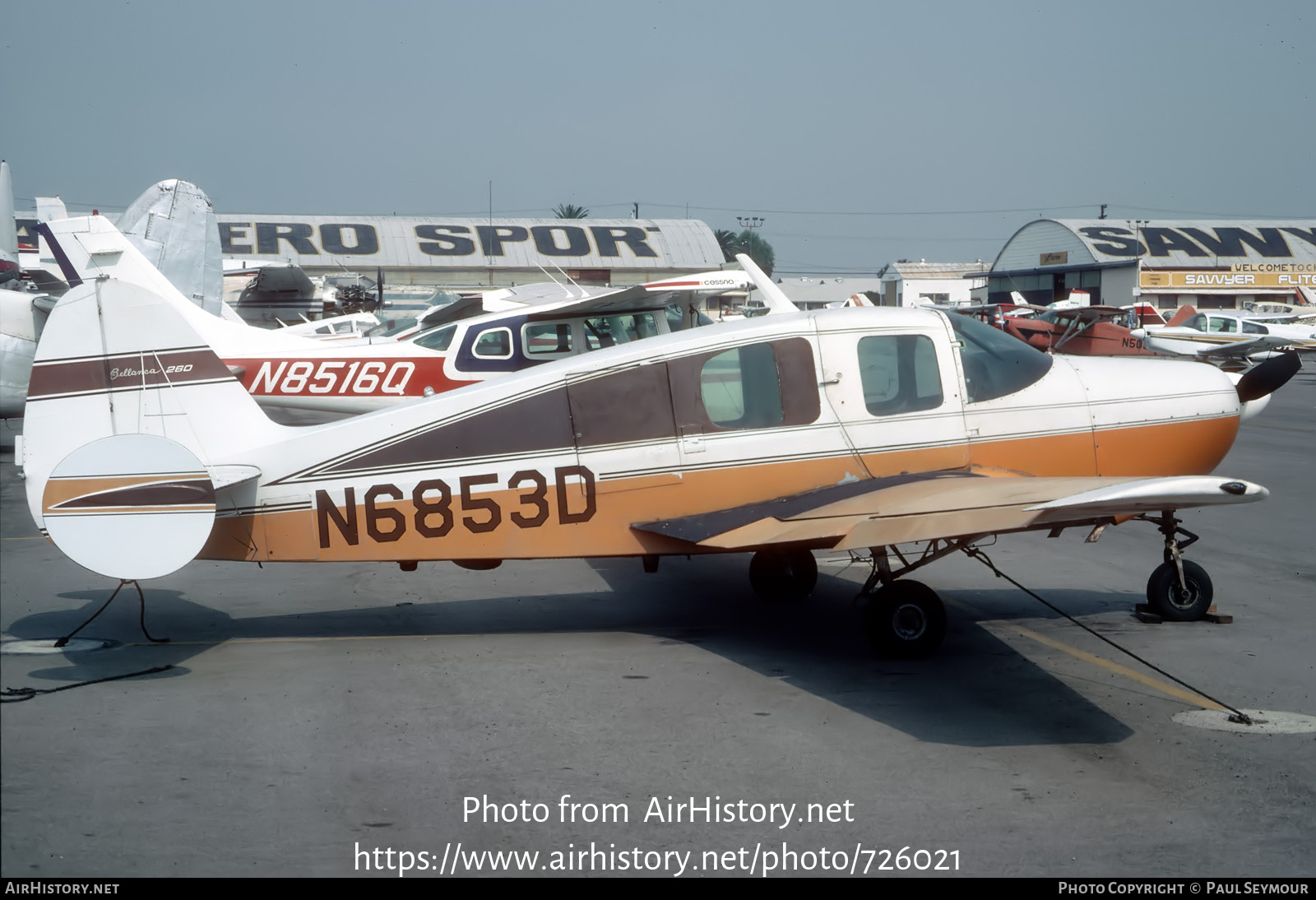 Aircraft Photo of N6853D | Bellanca 14-19-3 Cruisemaster | AirHistory.net #726021