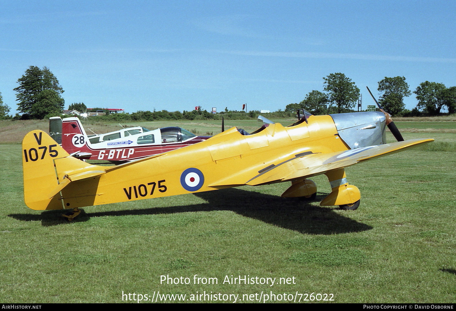 Aircraft Photo of G-AKPF / V1075 | Miles M.14A Hawk Trainer 3 | UK - Air Force | AirHistory.net #726022