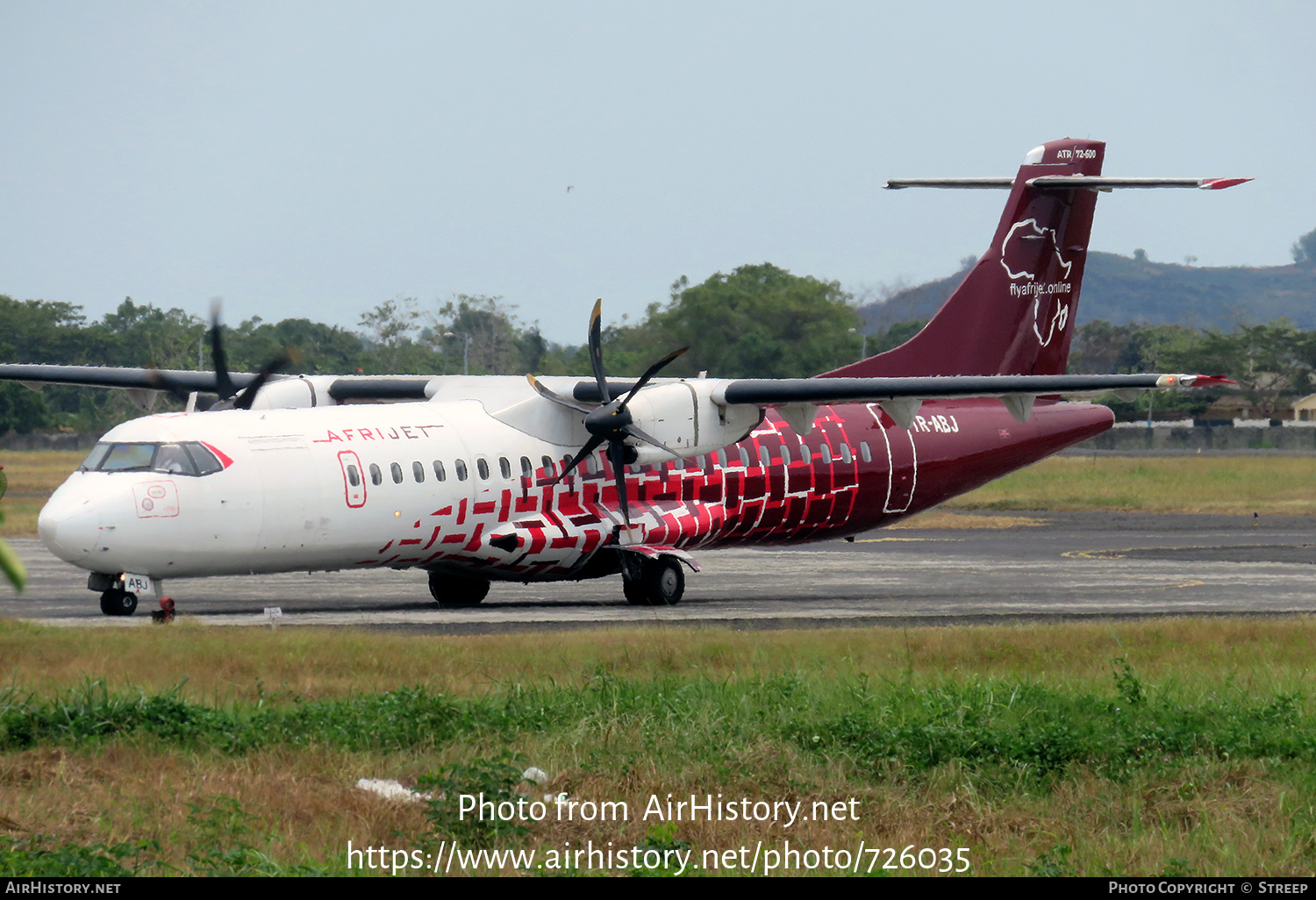 Aircraft Photo of TR-ABJ | ATR ATR-72-600 (ATR-72-212A) | Afrijet Business Service | AirHistory.net #726035