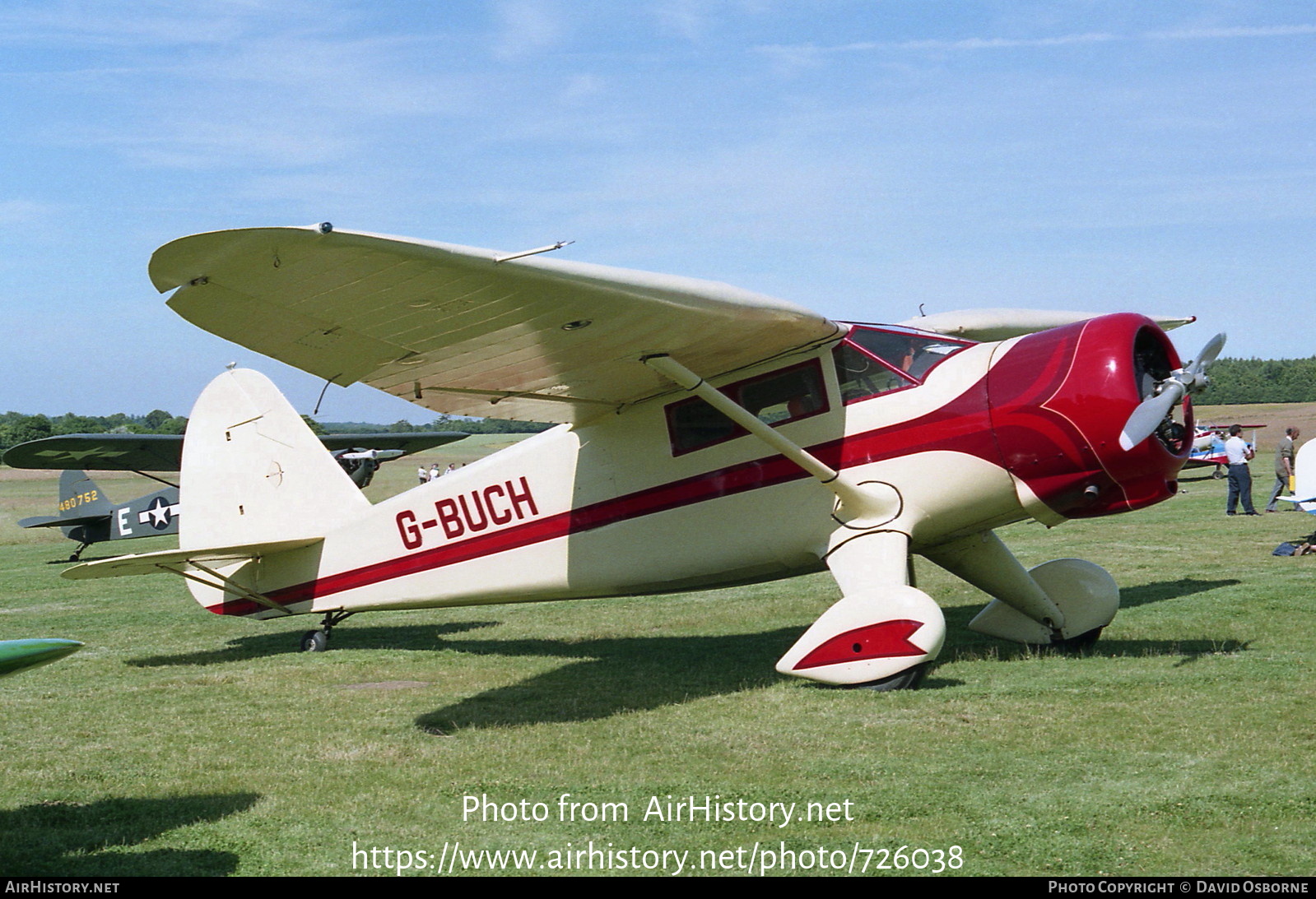 Aircraft Photo of G-BUCH | Stinson AT-19 Reliant (V-77) | AirHistory.net #726038